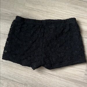 Muse Black Lace Shorts